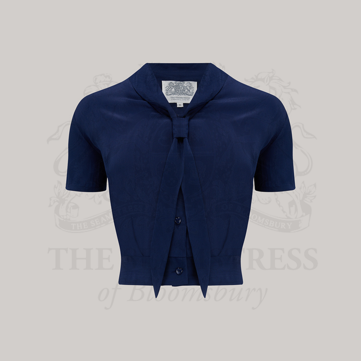 Bonnie Sailor Blouse Short Sleeve in French Navy