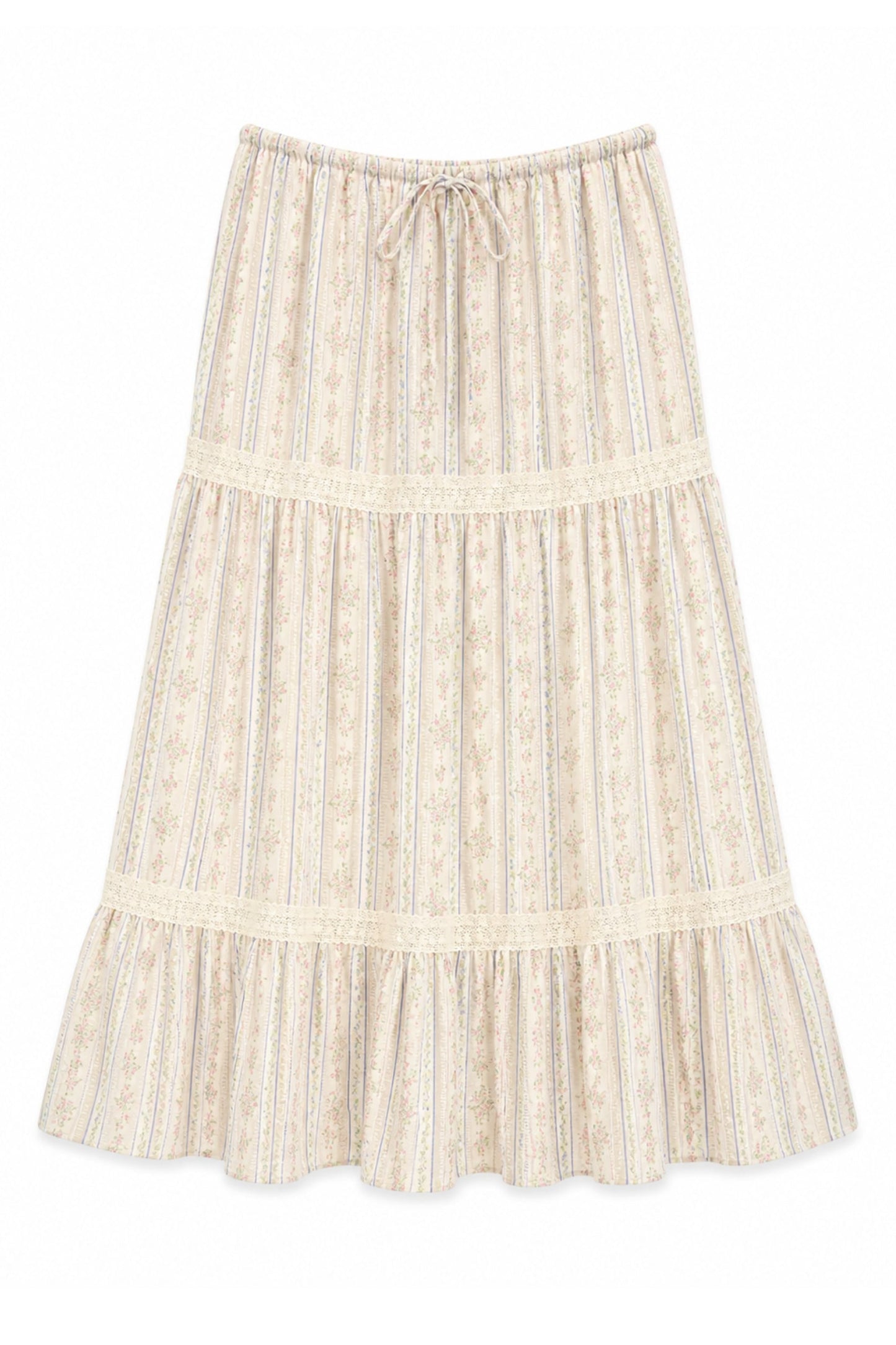 JUNIOR SOFIE TIERED MAXI SKIRT