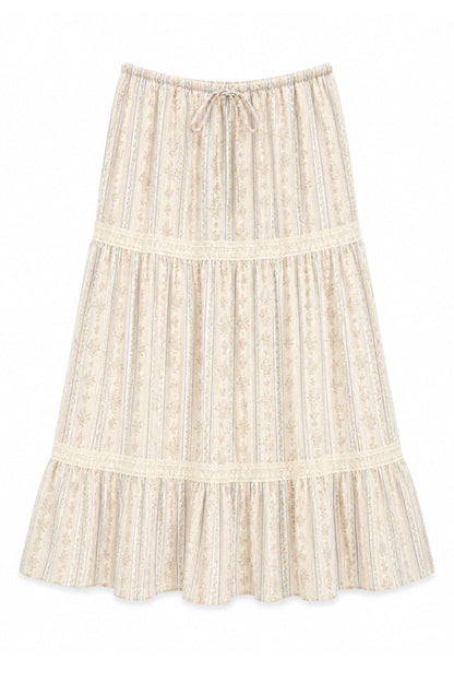 JUNIOR SOFIE TIERED MAXI SKIRT