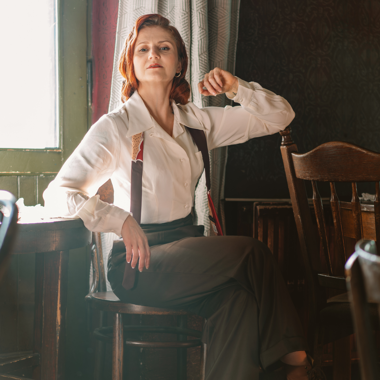 Jacqui Blouse in Cream