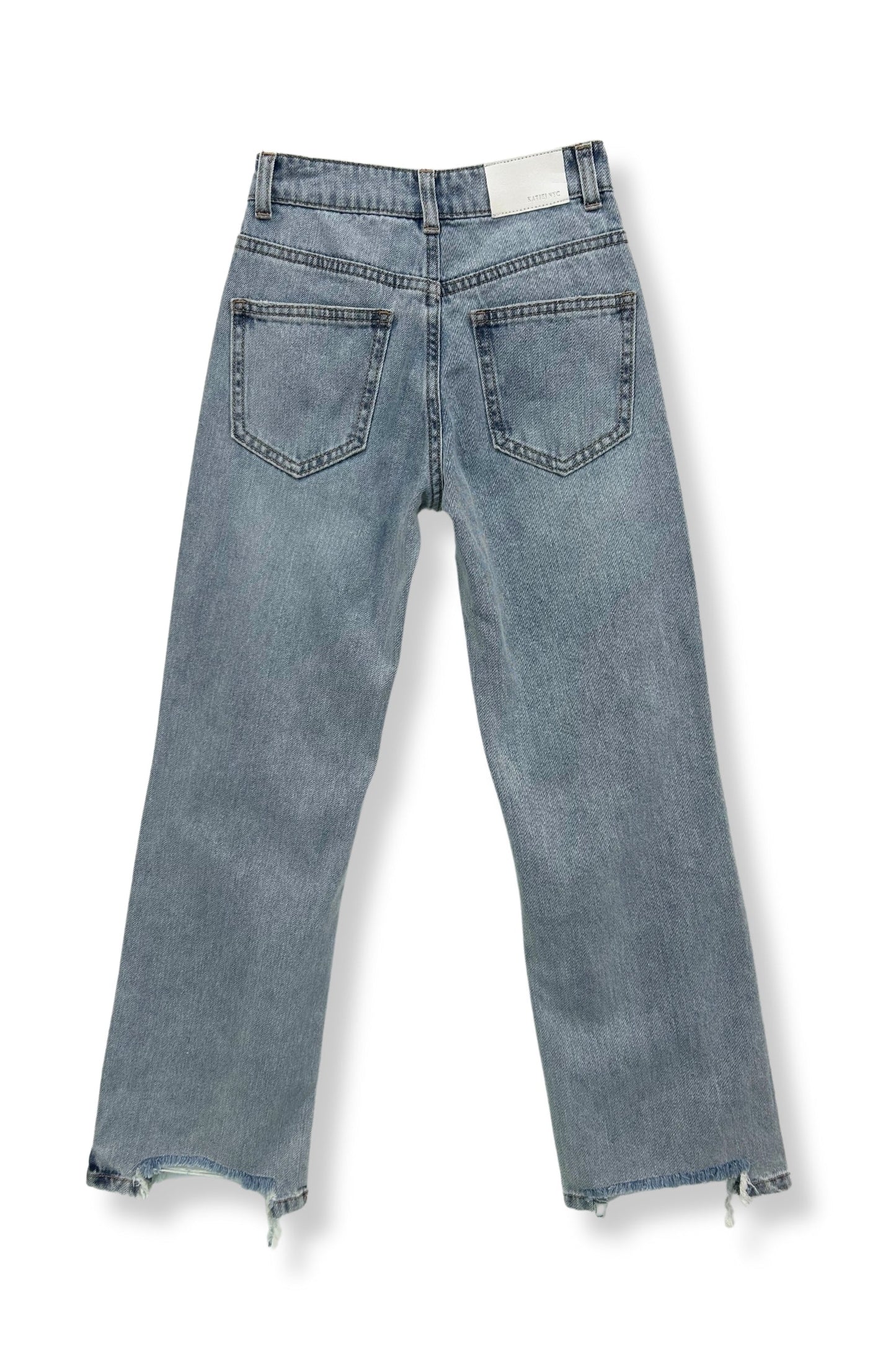 TWEEN STOCKHOLM DISTRESSED DENIM JEANS
