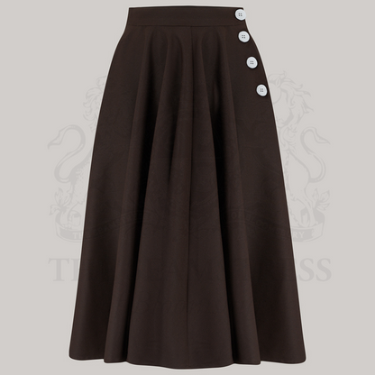Sylvia Skirt in Brown