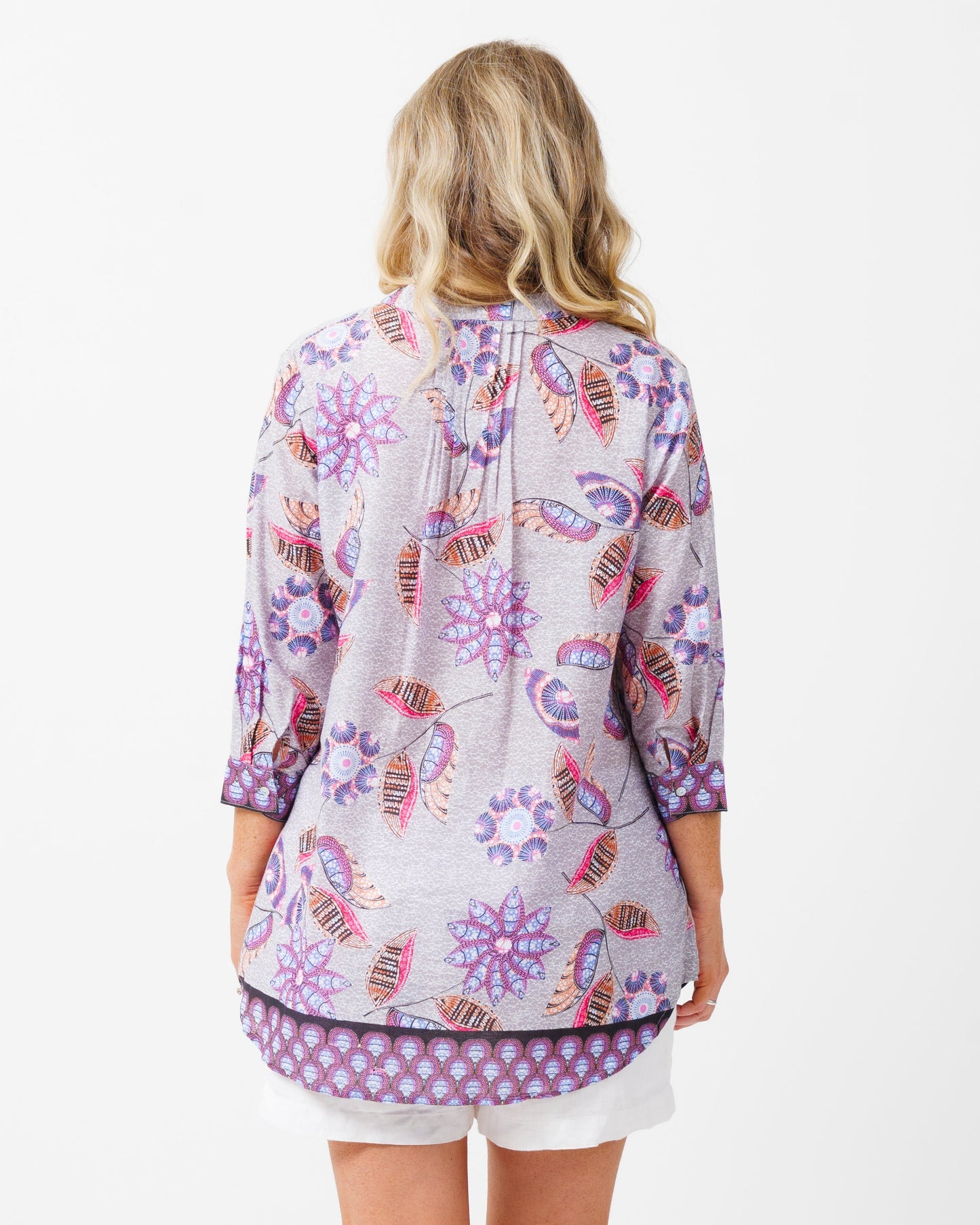 Palm Cove Top in Grey Ce Soir