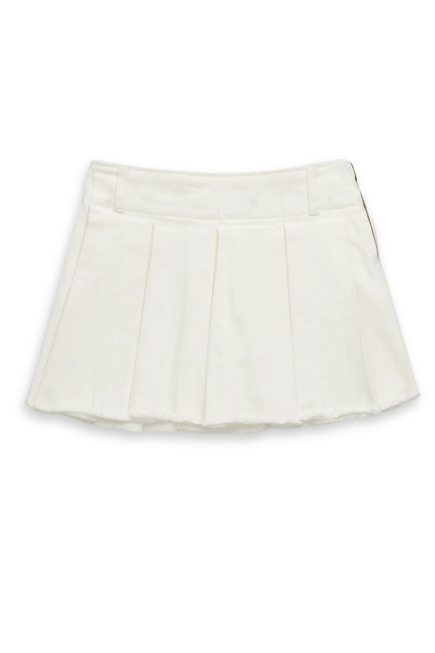 TWEEN KACEY PLEATED DENIM SKORT