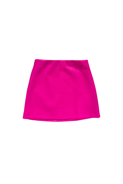 TWEEN LAINE VEGAN LEATHER SKIRT - FINAL SALE