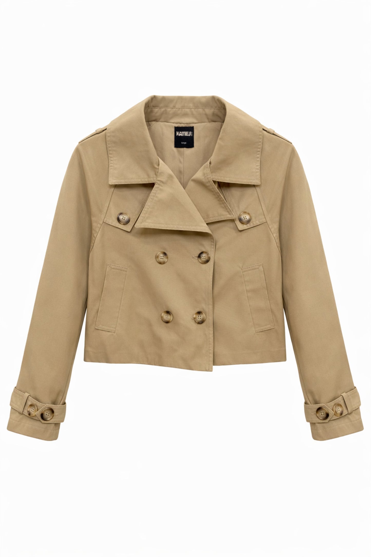 JUNIOR VANCE CROPPED TRENCH