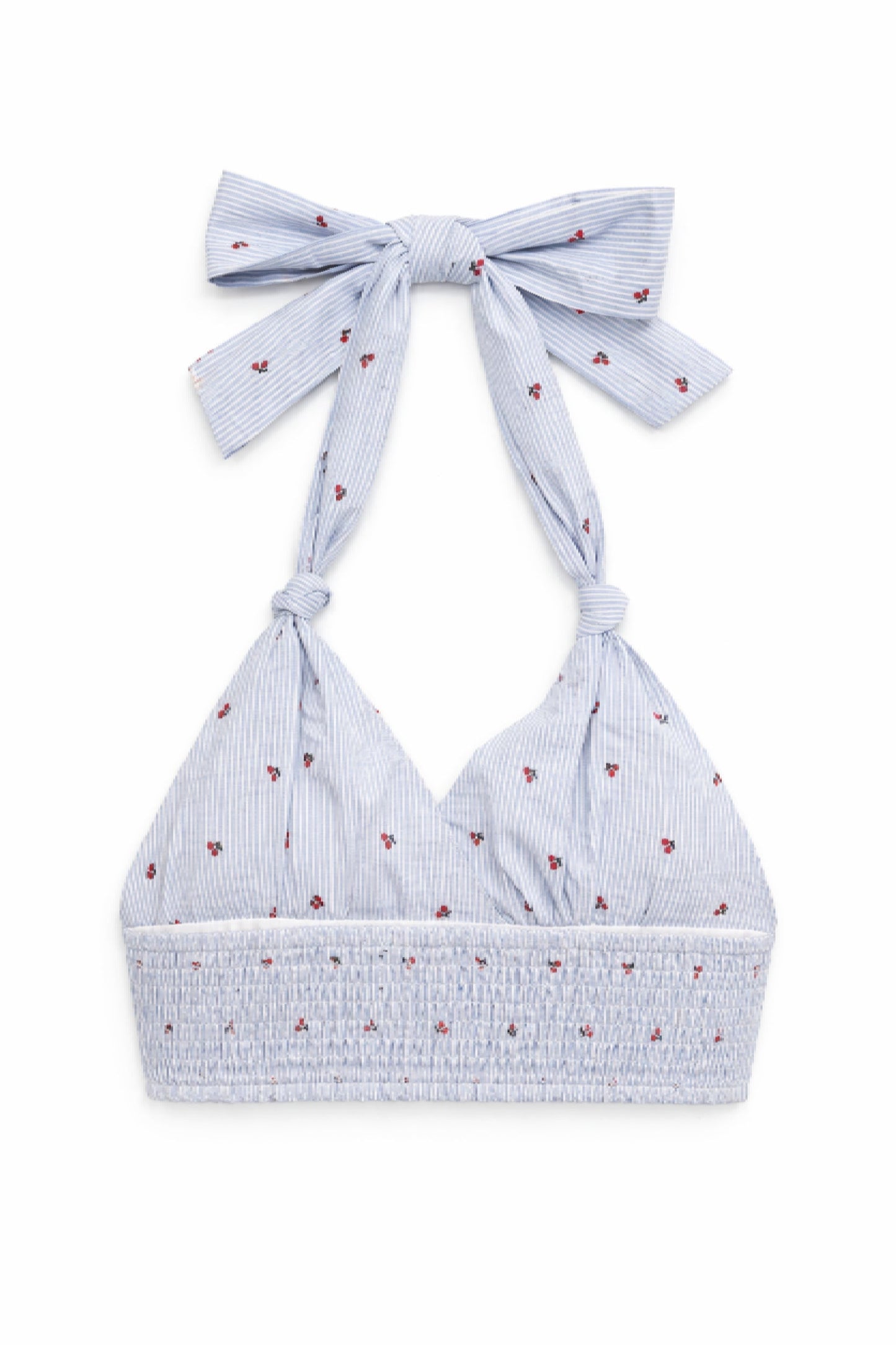 TWEEN YVONNE PRINTED HALTER TOP