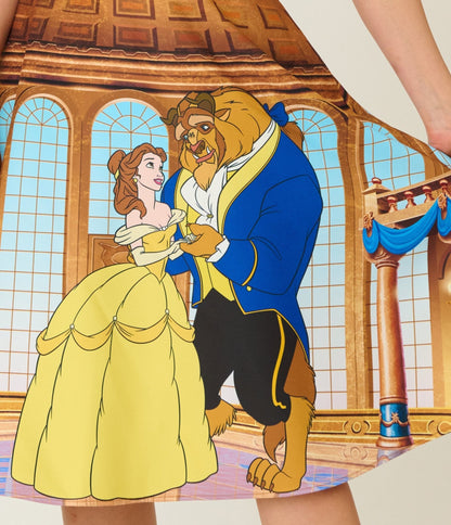 Disney Beauty & the Beast Collection by Unique Vintage Ballroom Vivian Swing Skirt