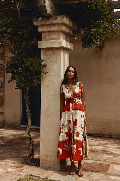 Mira Dress - Palma Vista