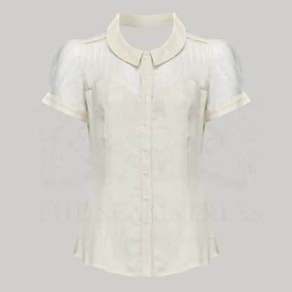 Florance Blouse in Cream