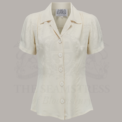 Grace Blouse in Cream