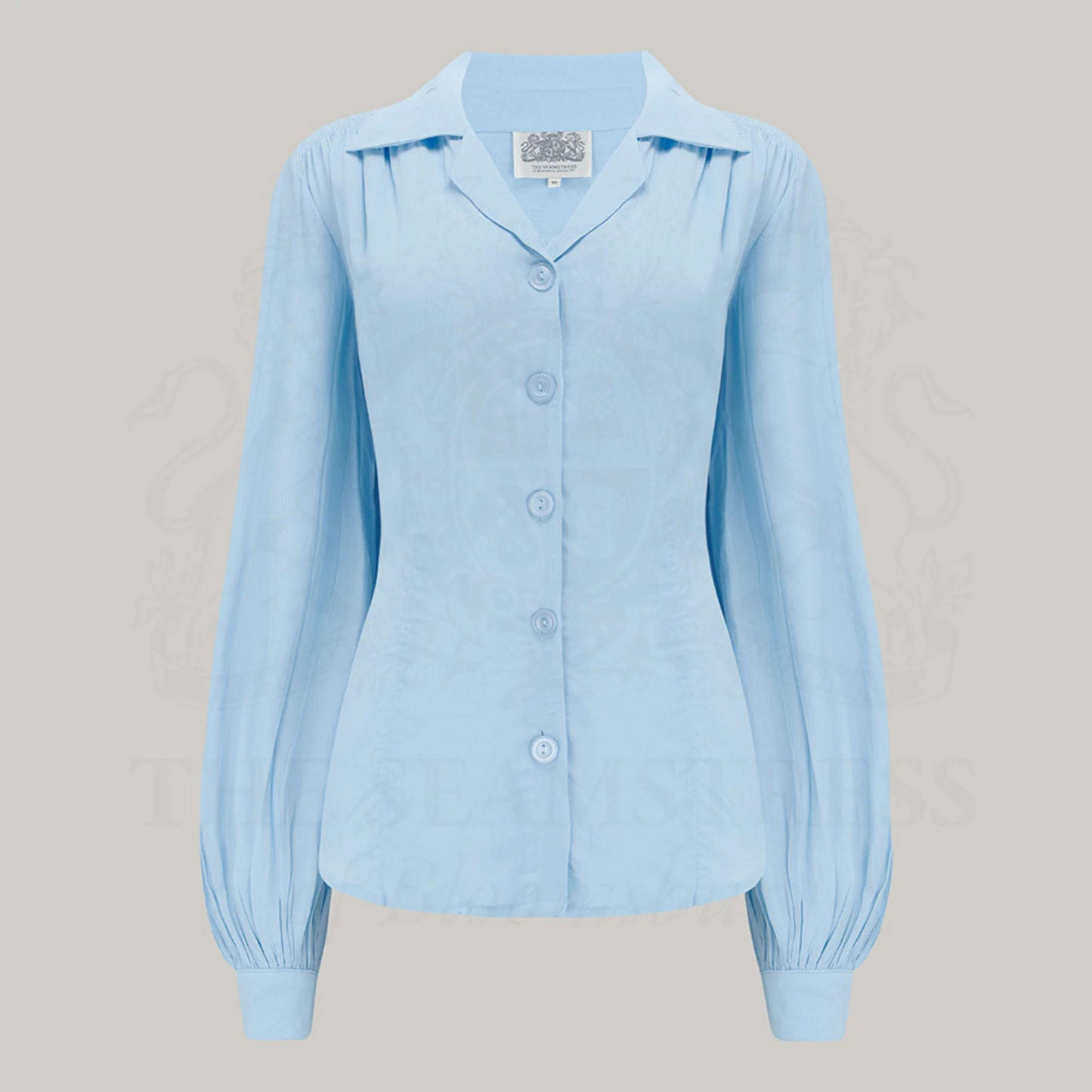Poppy Blouse in Powder Blue