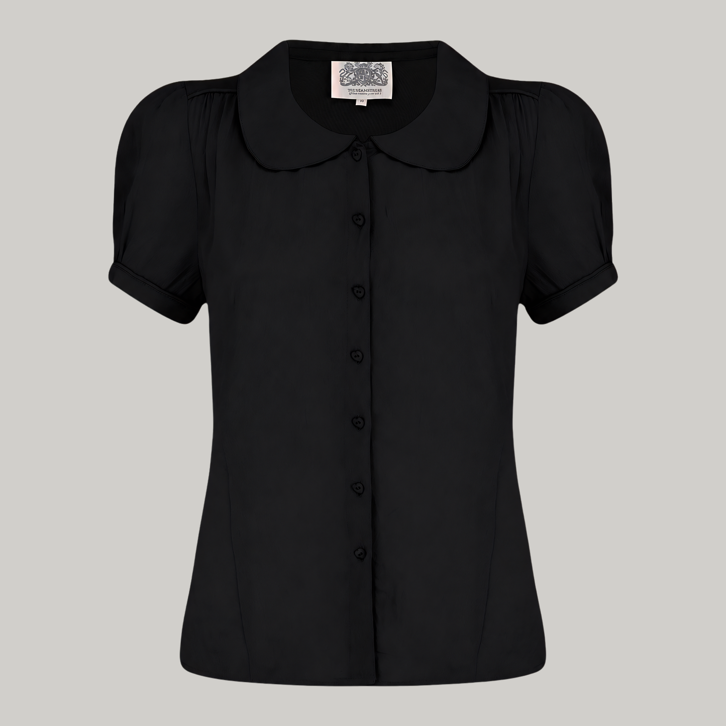 Jive Blouse in Liquorice Black