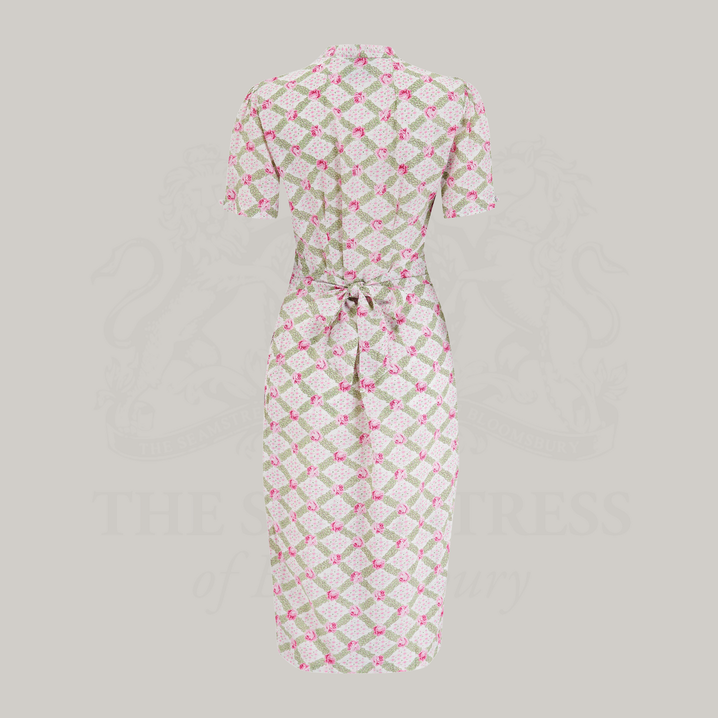 Mabel Waterfall Dress in Rose Kiss Print