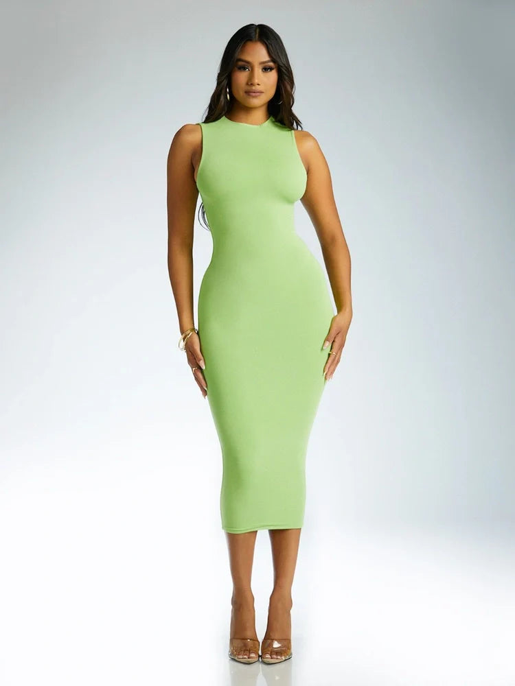 NW Sleeveless Midi Dress