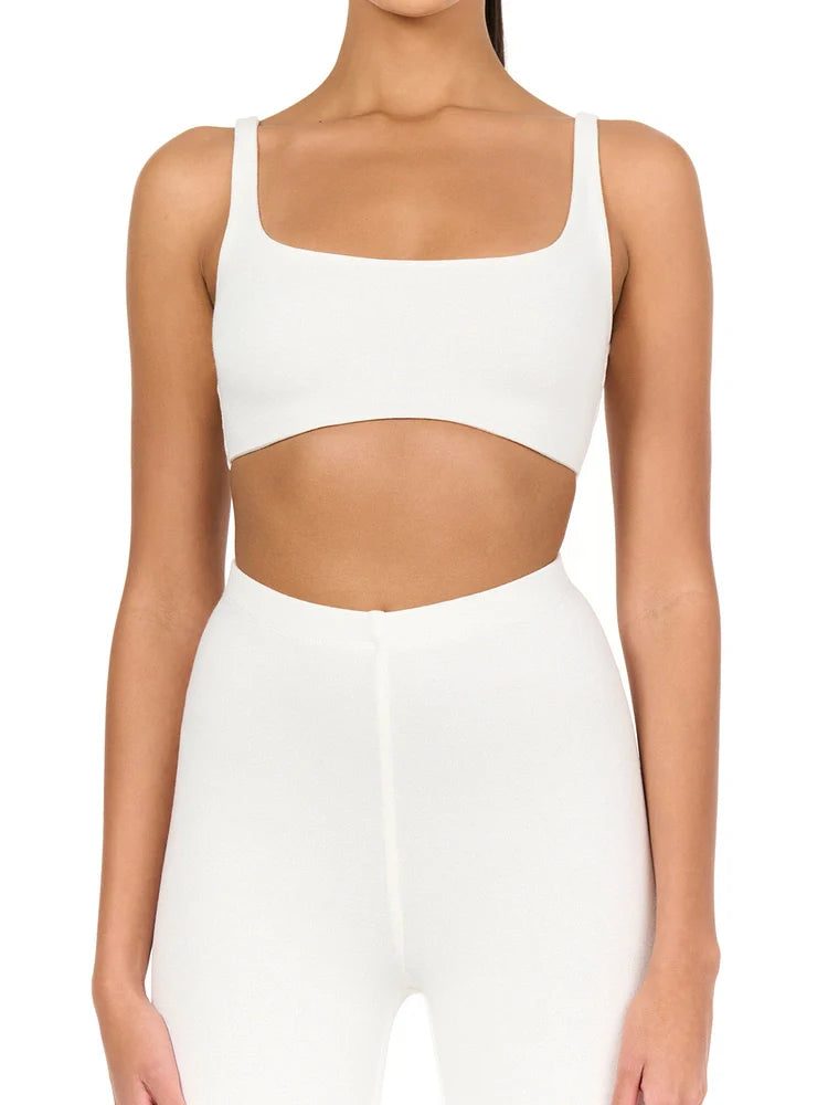 NW Scoop Tank Crop Top
